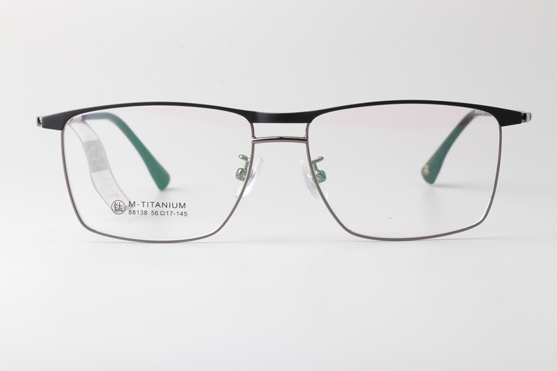 TT88138 Eyeglasses Black Gunmetal