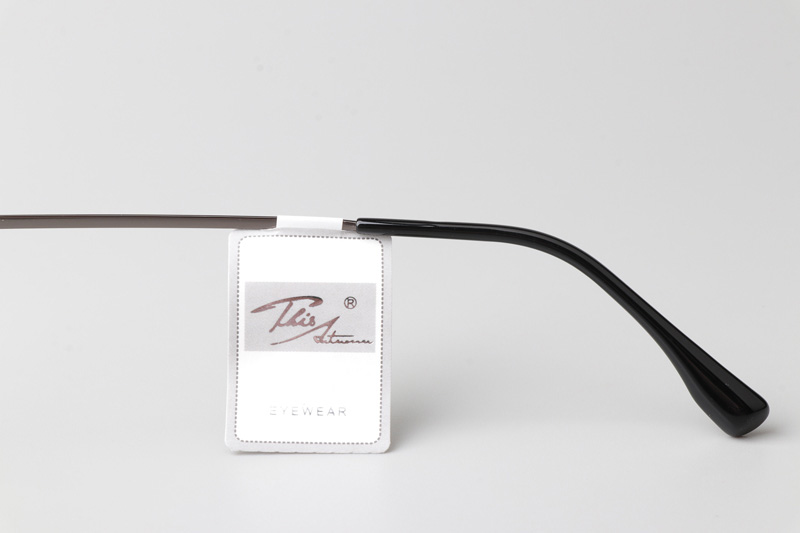 TT88138 Eyeglasses Black Gunmetal