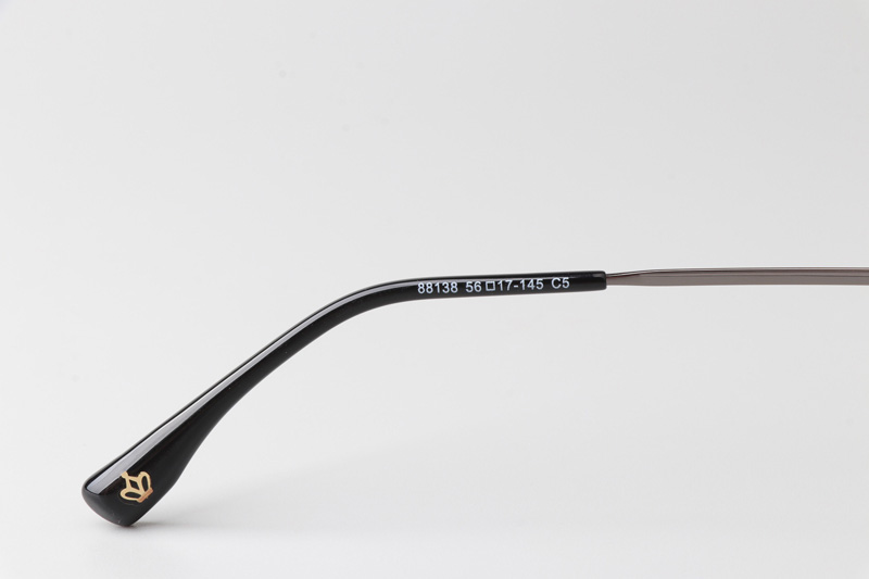 TT88138 Eyeglasses Black Gunmetal