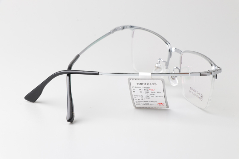 TT88159 Eyeglasses Black Silver