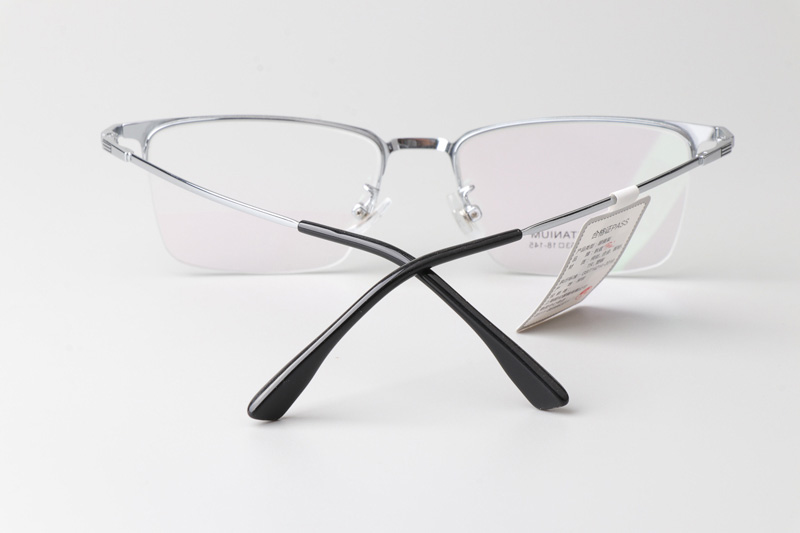 TT88159 Eyeglasses Black Silver