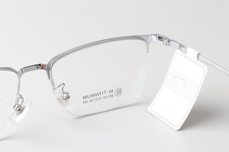 TT88159 Eyeglasses Black Silver