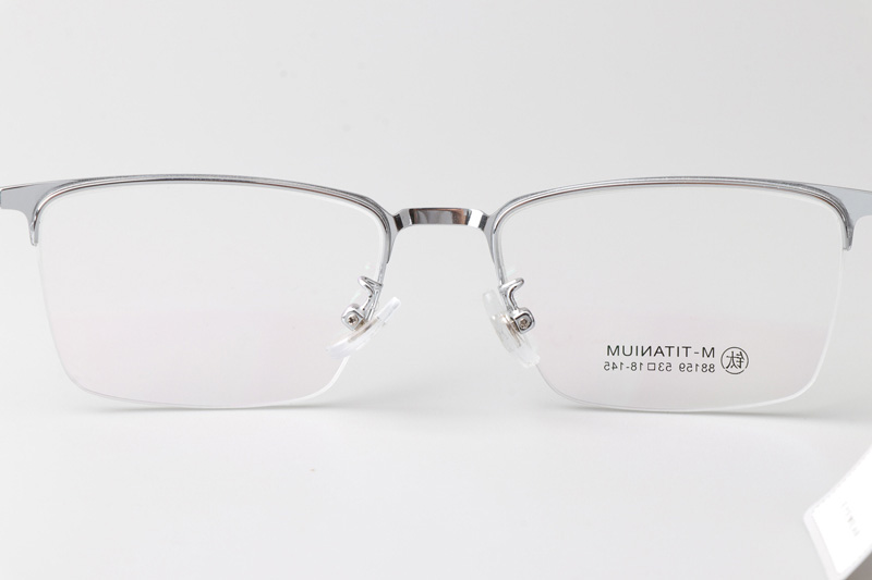 TT88159 Eyeglasses Black Silver