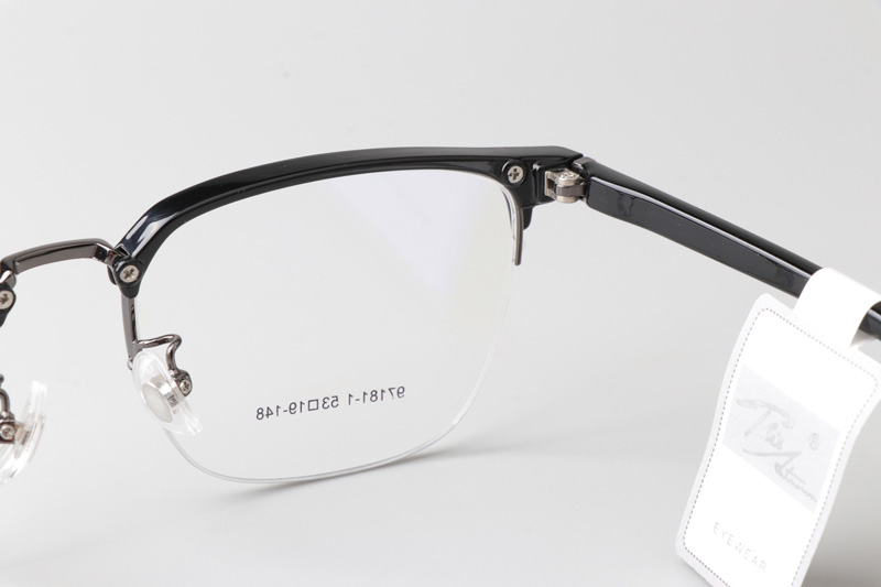 TT97181 Eyeglasses Black Gunmetal