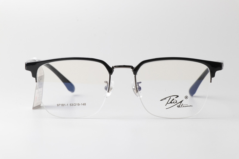 TT97181 Eyeglasses Black Gunmetal