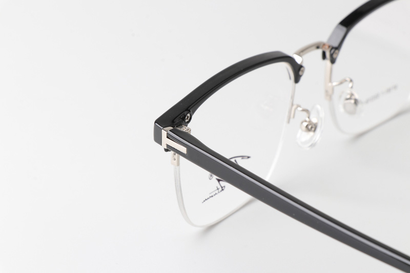 TT97181 Eyeglasses Black Silver