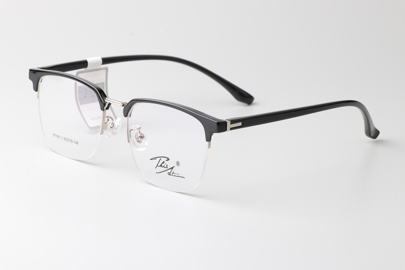 TT97181 Eyeglasses Black Silver