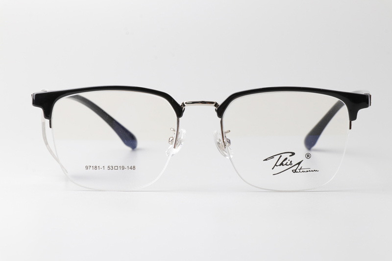 TT97181 Eyeglasses Black Silver