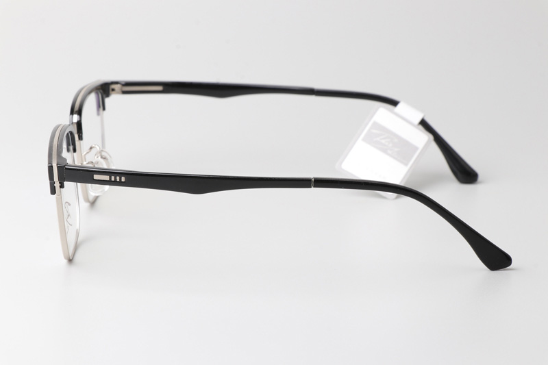 TT98571 Eyeglasses Black Silver