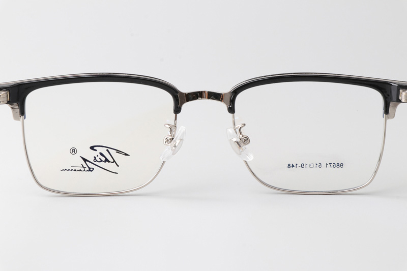 TT98571 Eyeglasses Black Silver