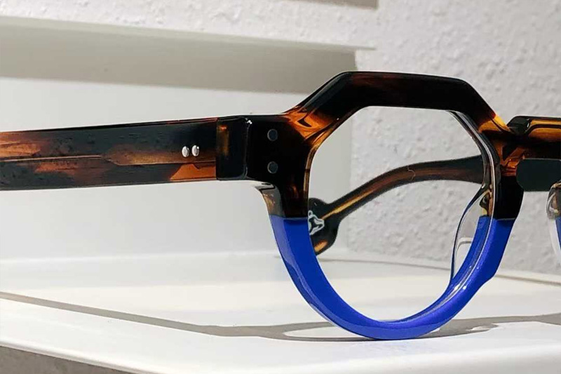 Take It Easy Eyeglasses Tortoise Blue