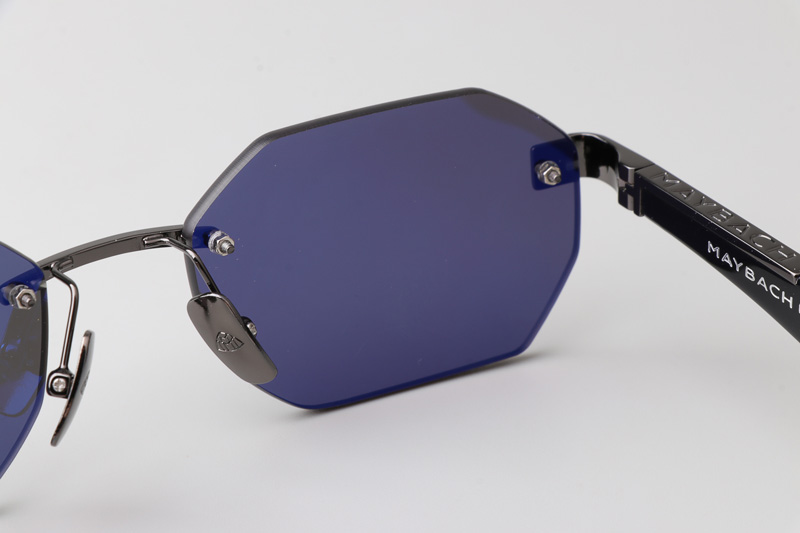 The Aman Sunglasses Gunmetal Black Gray