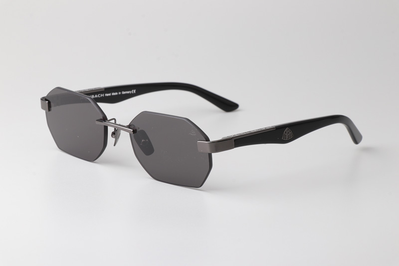 The Aman Sunglasses Gunmetal Black Gray