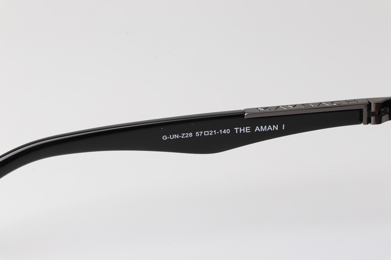 The Aman Sunglasses Gunmetal Black Gray