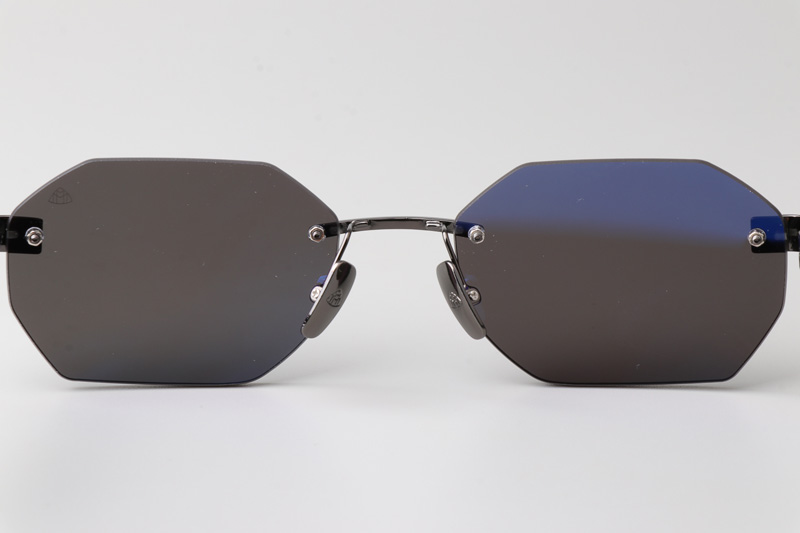The Aman Sunglasses Gunmetal Black Gray