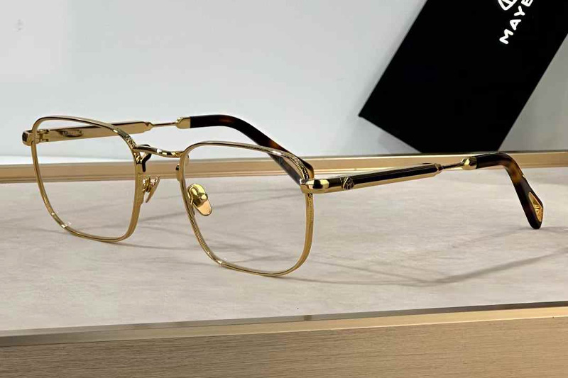 The Aro I Eyeglasses Gold Tortoise