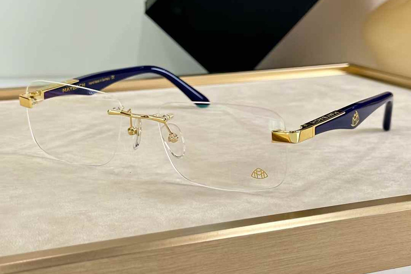 The Artist III Eyeglasses Gold Blue