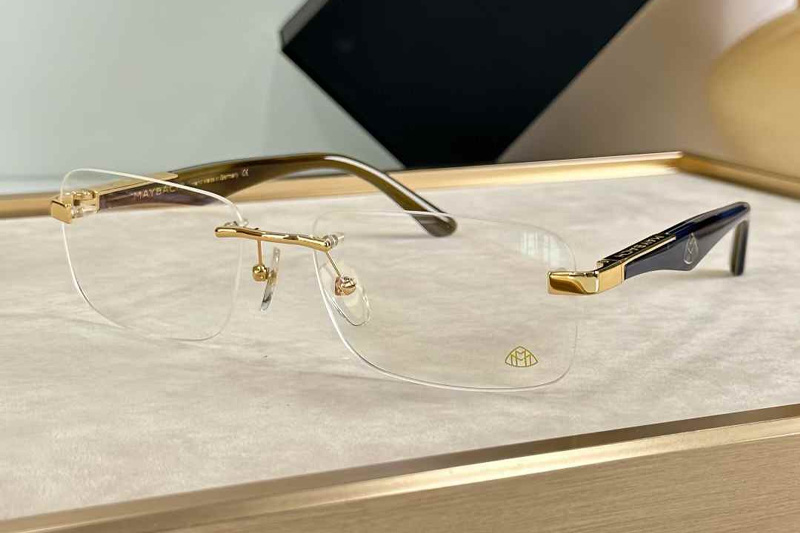 The Artist III Eyeglasses Gold Brown