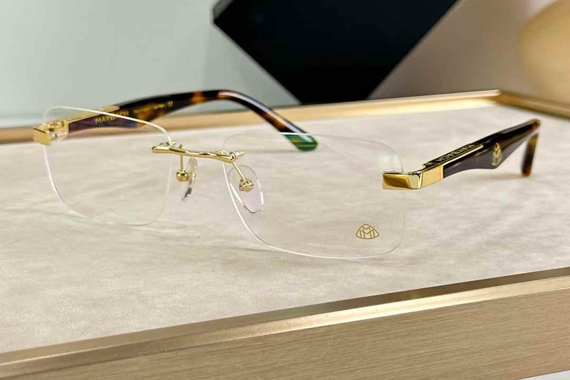 The Artist III Eyeglasses Gold Tortoise