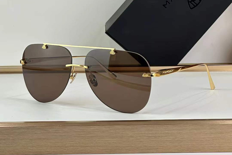 The Horizon I Sunglasses Gold Brown