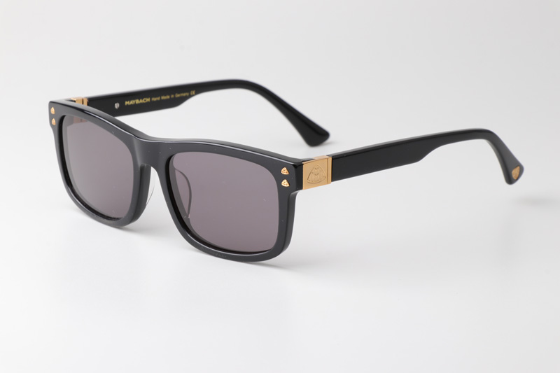 The King Sunglasses Black Gray