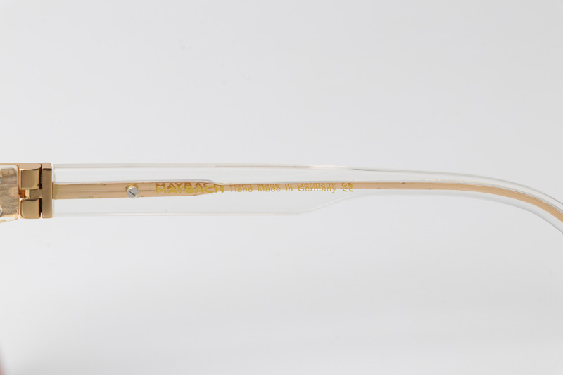 The King Sunglasses Transparent Green