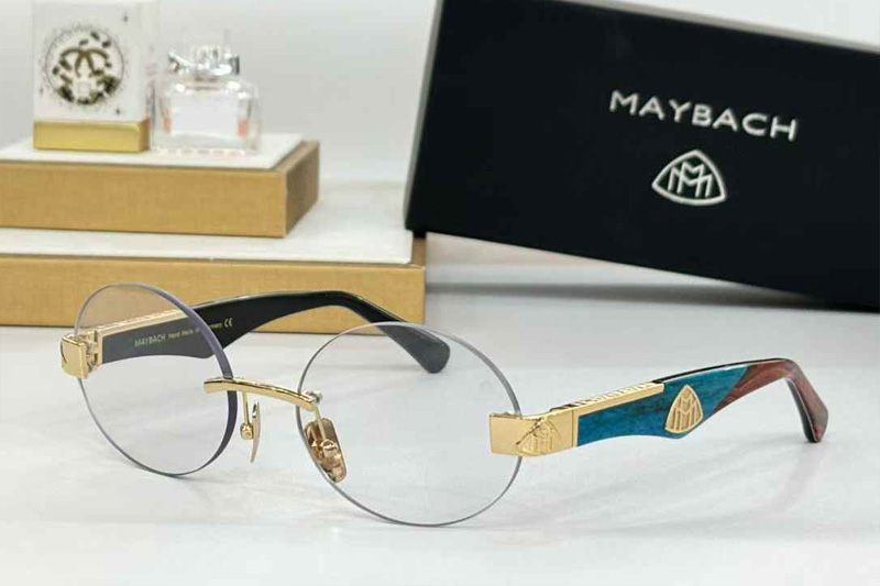 The Magic II Eyeglasses Gold Blue
