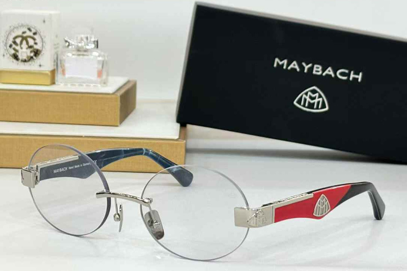 The Magic II Eyeglasses Silver Red