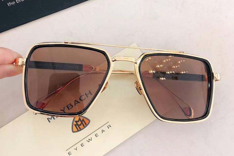 The Nean Sunglasses Gold Black Brown
