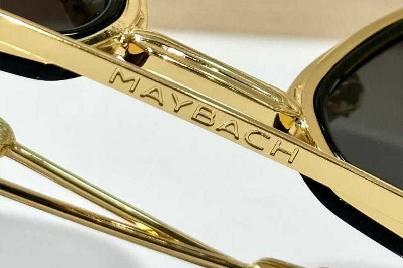 The Nean Sunglasses Gold Black Gray