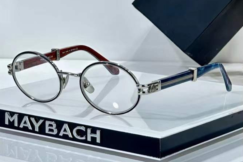 The Producer I Eyeglasses Silver Blue