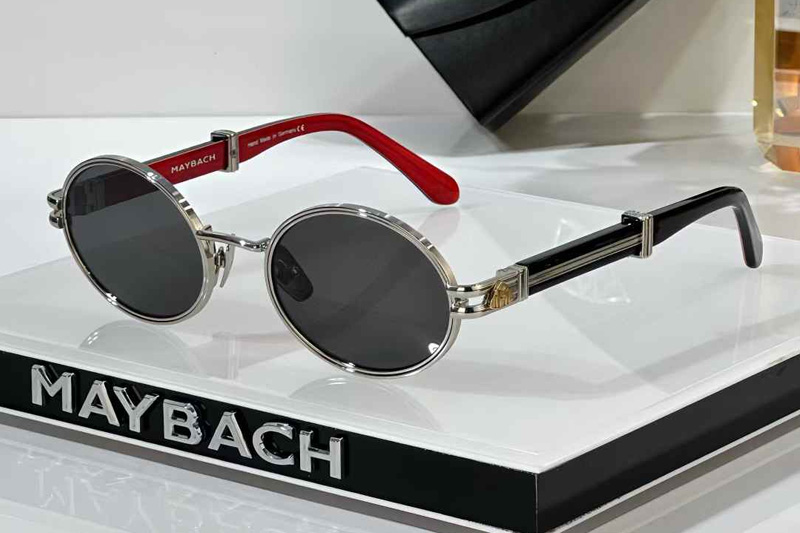 The Producer I Sunglasses Silver Black Gray