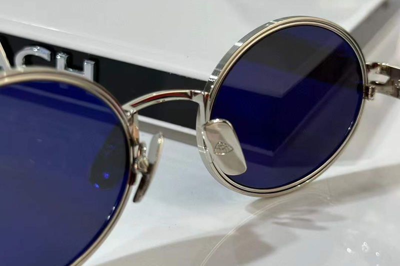 The Producer I Sunglasses Silver Black Gray