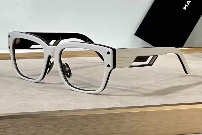 The Rebel II Eyeglasses White