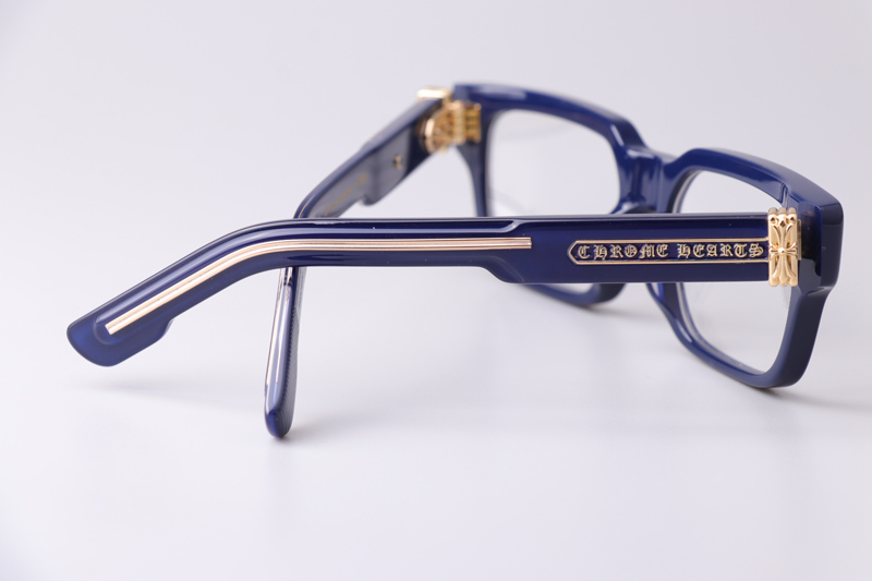 Thick Eyeglasses Blue