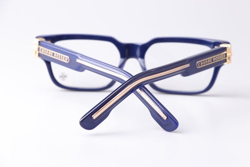 Thick Eyeglasses Blue