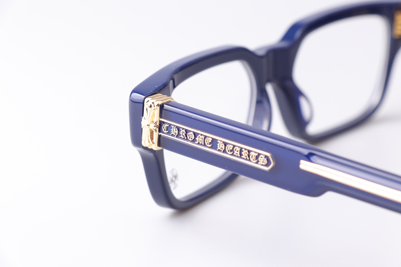 Thick Eyeglasses Blue