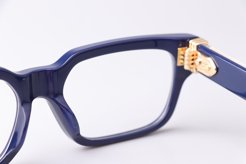 Thick Eyeglasses Blue