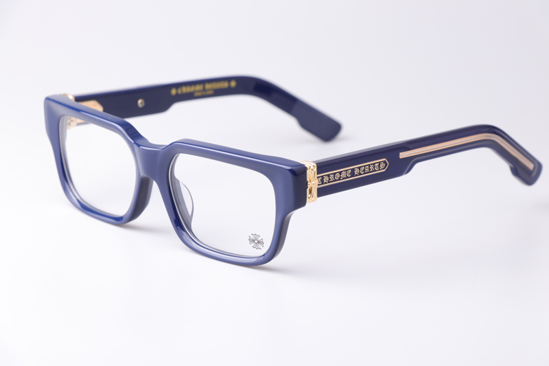 Thick Eyeglasses Blue