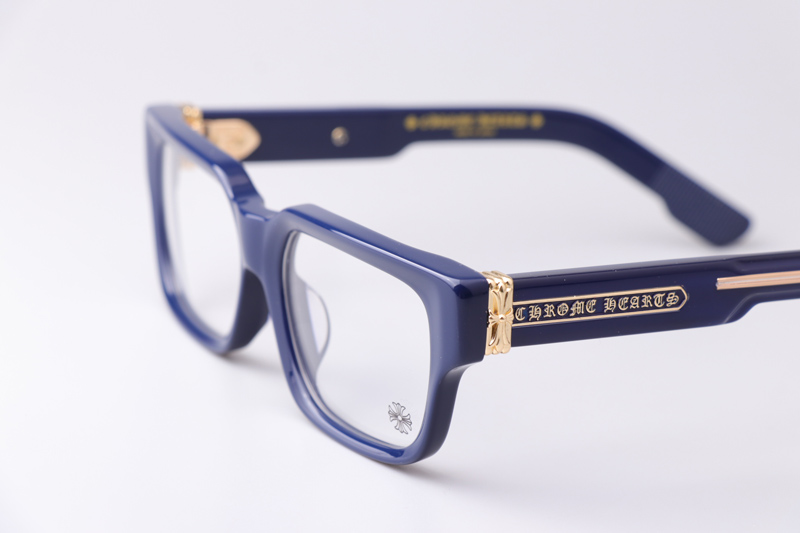 Thick Eyeglasses Blue