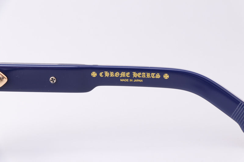 Thick Eyeglasses Blue