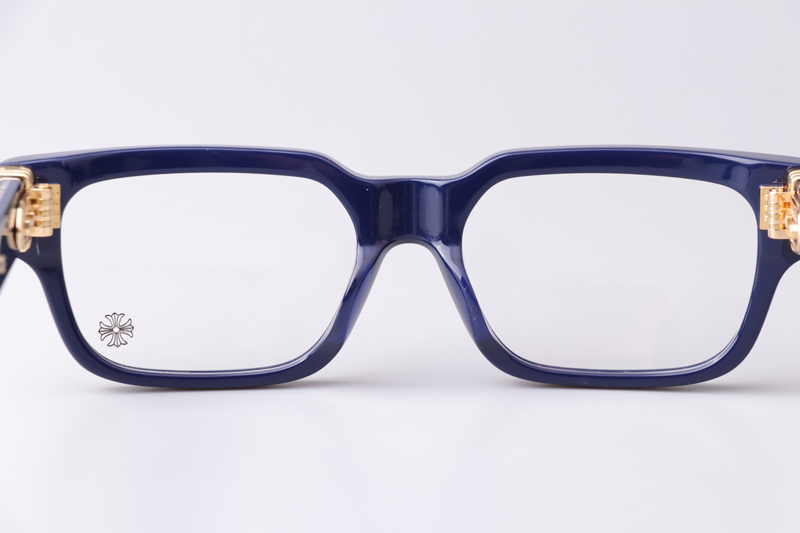 Thick Eyeglasses Blue