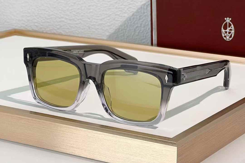 Torino Sunglasses Gray Transparent Green