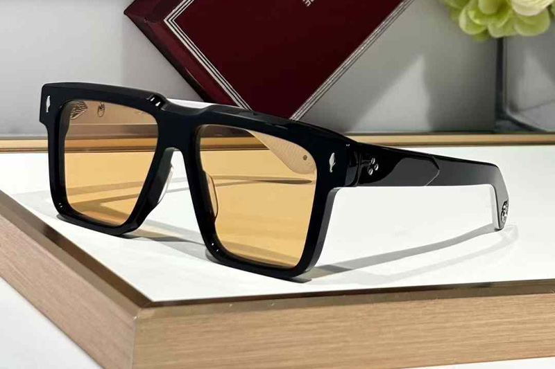 Tramonto Sunglasses Black White Brown