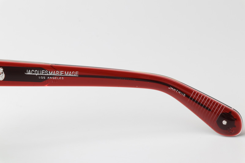 Tramonto Sunglasses Red Transparent Green