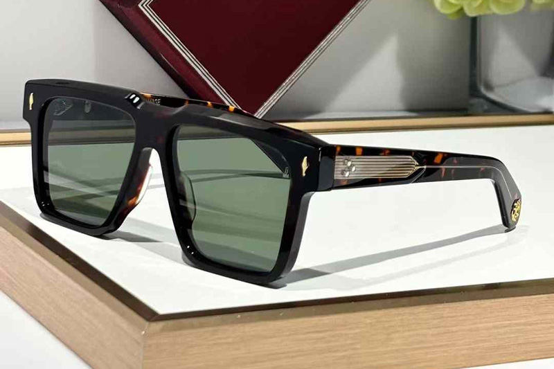 Tramonto Sunglasses Tortoise Green