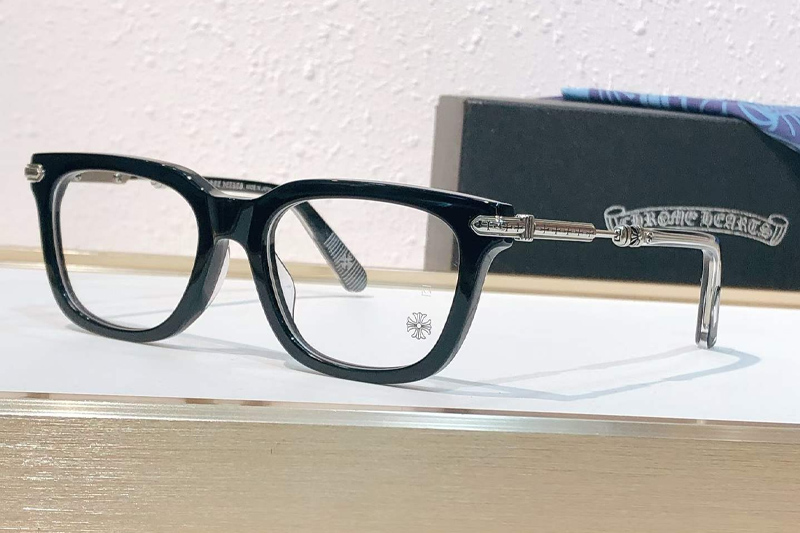 Tresticles Eyeglasses Black Silver