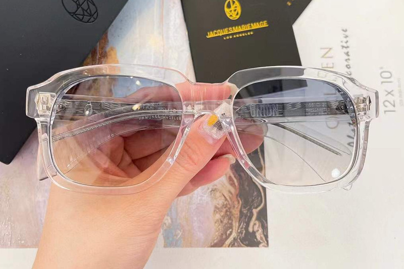 Union Sunglasses Transparent Gradient Gray
