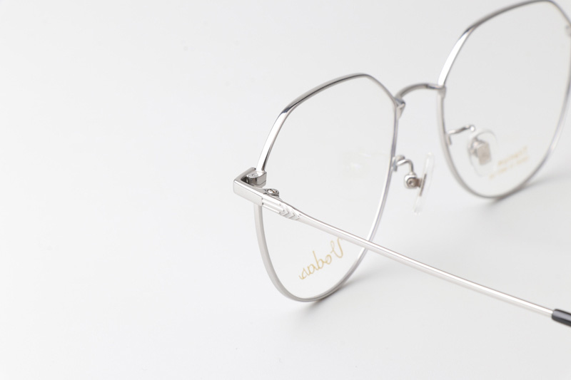 V20183 Eyeglasses Black Silver