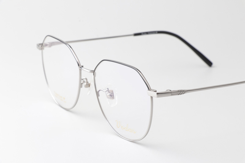 V20183 Eyeglasses Black Silver